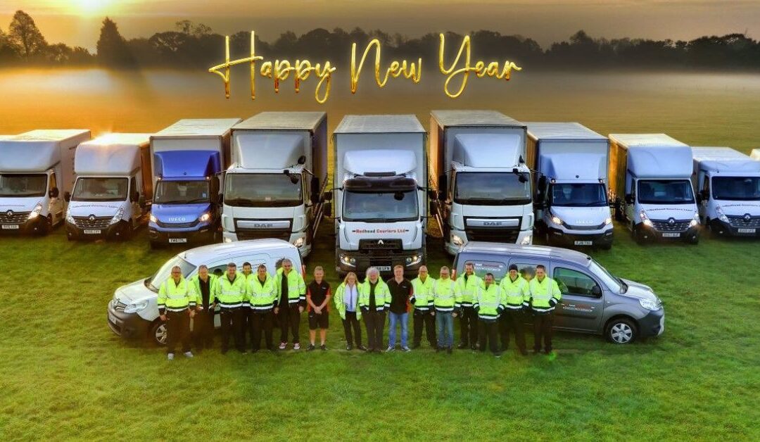 Meet the Redhead Couriers Team – Happy New Year 2026