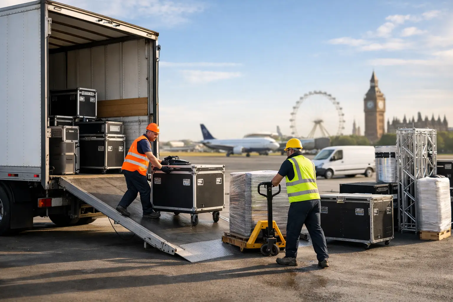 Best Transport for Exhibition Stands Across the UK