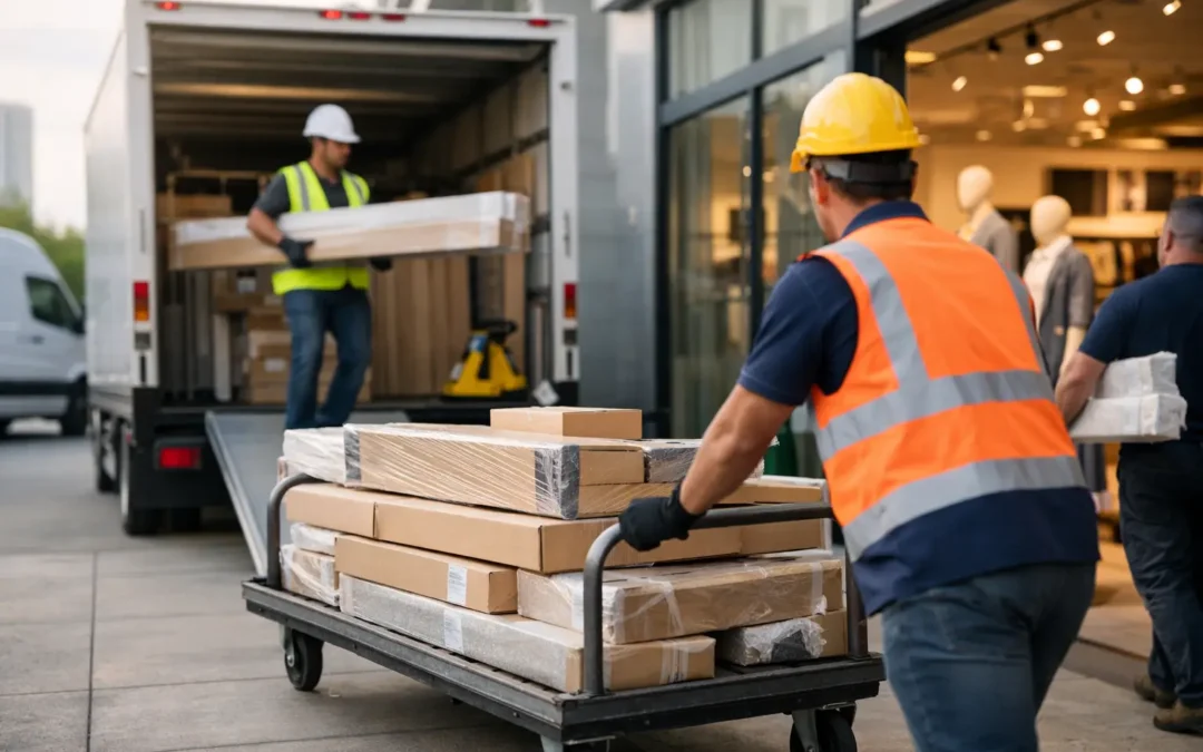 Shop Fitting Delivery Service That Keeps Teams Moving