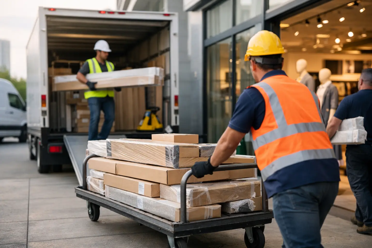Shop Fitting Delivery Service That Keeps Teams Moving Shop Fitting Delivery Service That Keeps Teams Moving