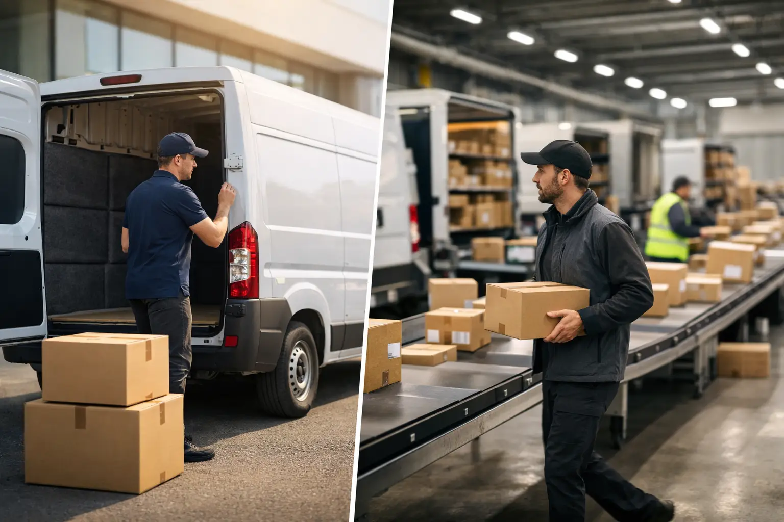 Dedicated Vehicle vs Parcel Network Compared Dedicated Vehicle vs Parcel Network Compared