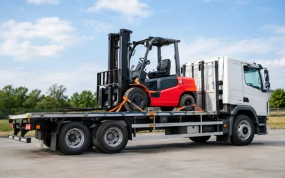 Lorry Mounted Forklift Delivery Without Delays
