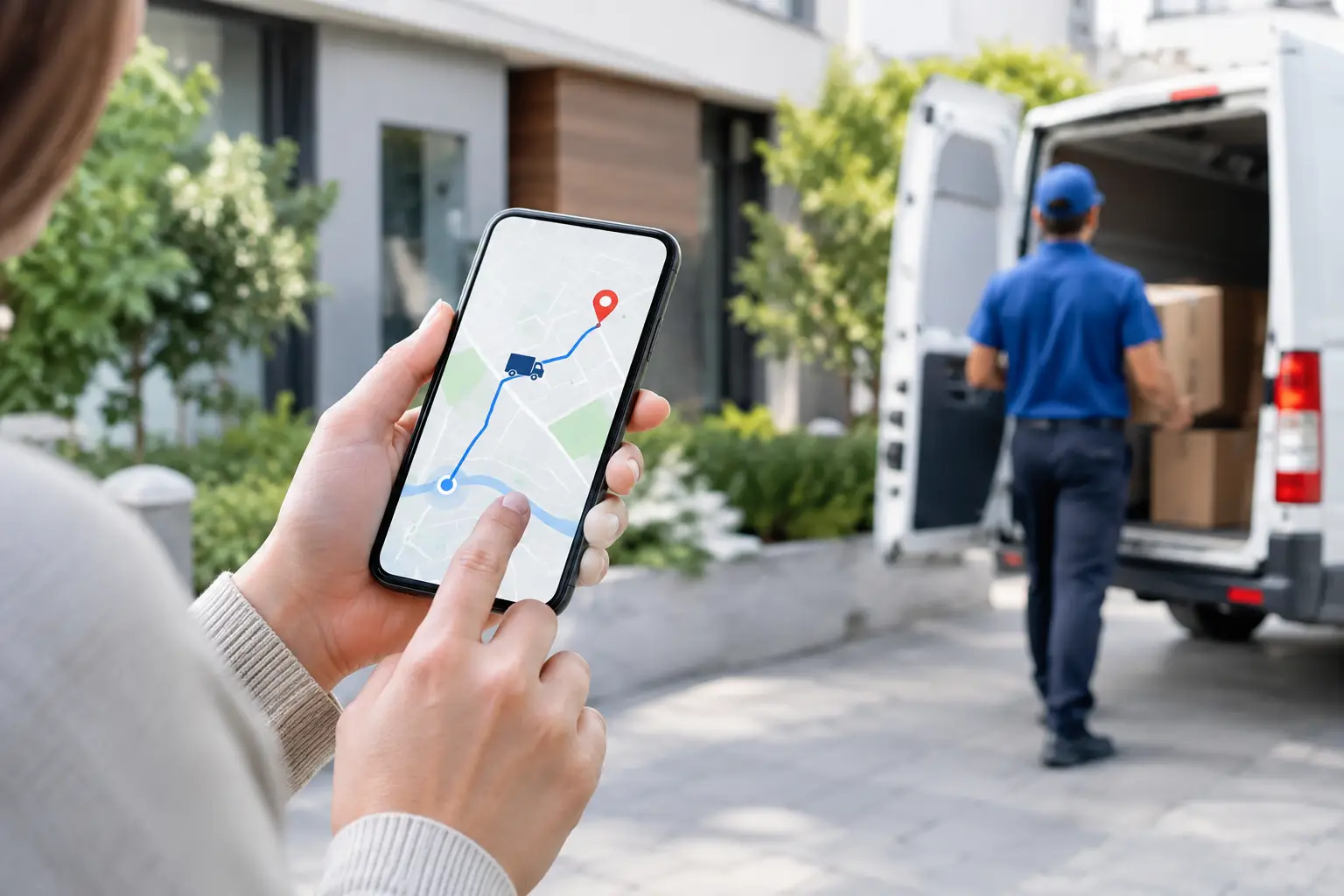 Real Time Courier Tracking for Safer Deliveries